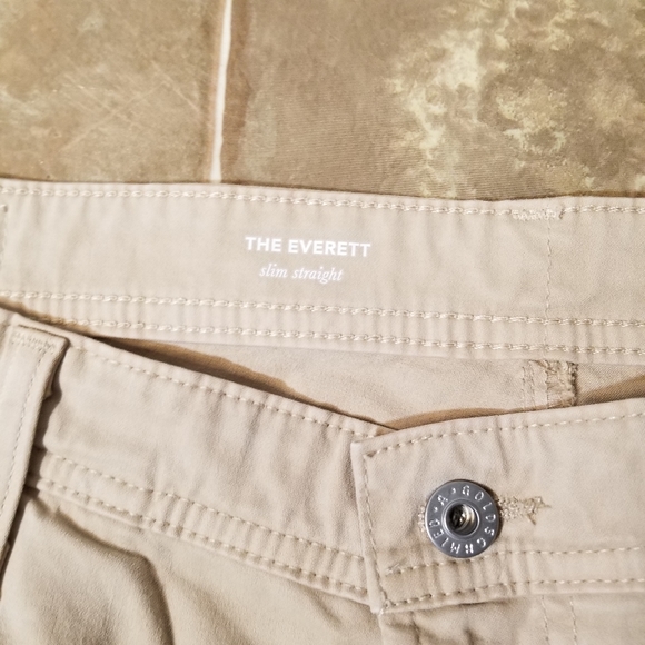 AG Everett Slim Straight Leg Jeans Tan - Picture 3 of 14